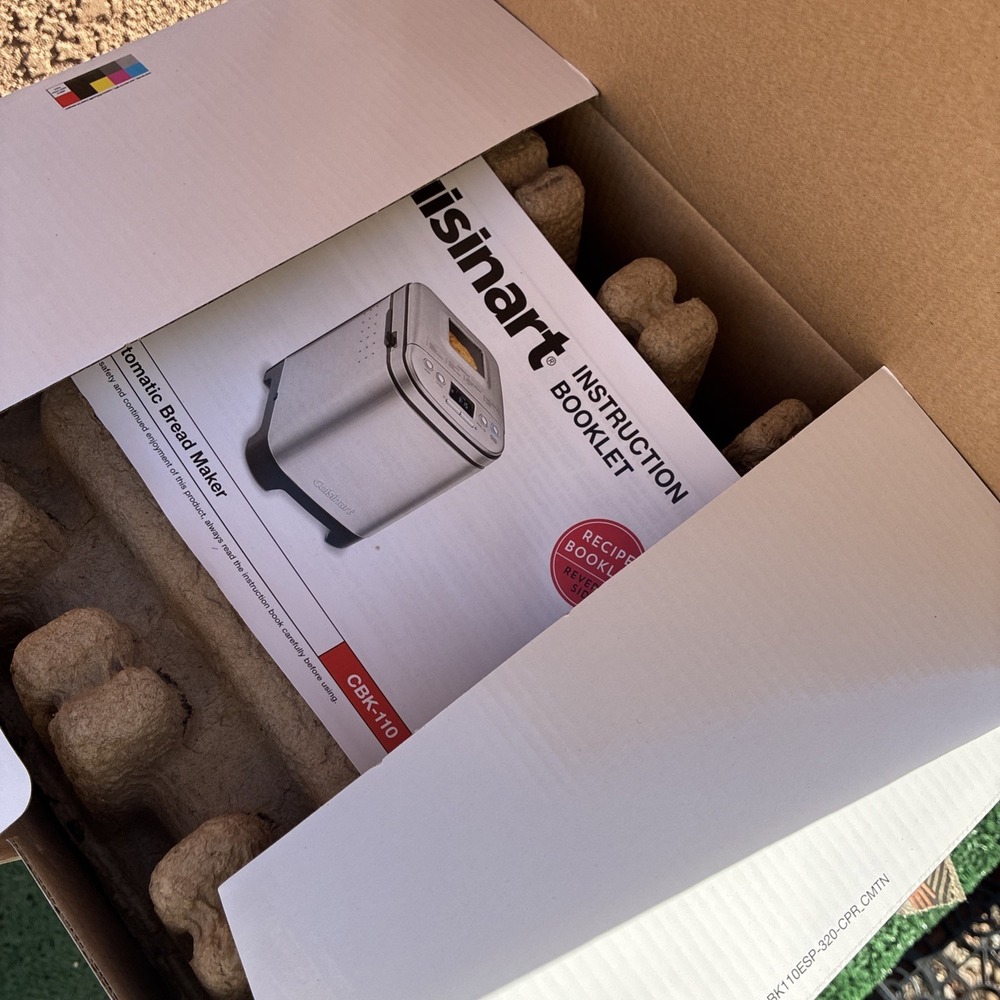 Cuisinart CBK-110 Bread Maker Silver-New - Picture 4 of 5